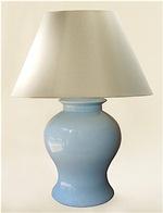 ALEXANDERS 35/43 CM LAVENDER BALUSTRE LAMP